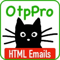Add support for custom HTML emails in place standard OTP generated code emails